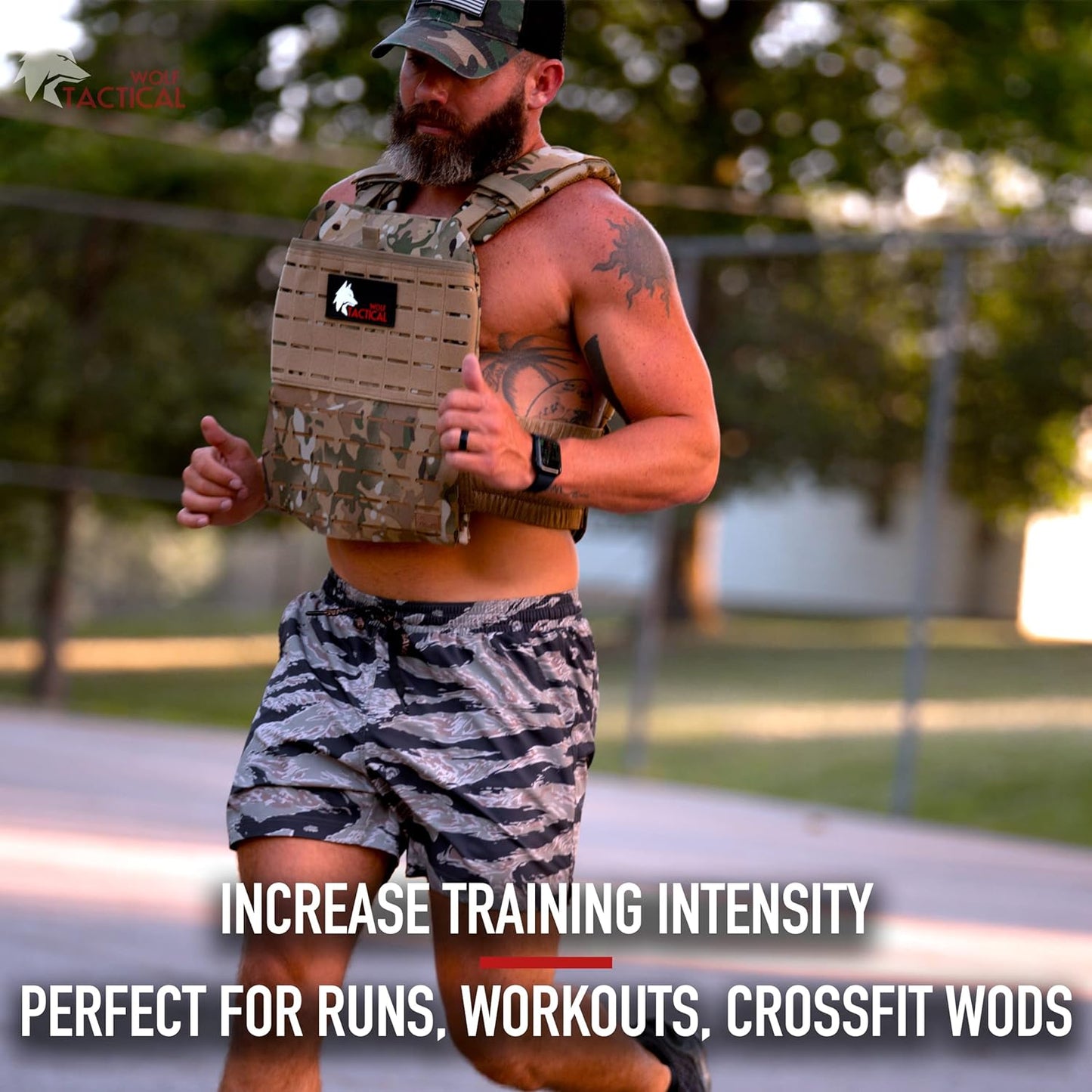 Adjustable Weighted Vest – Wods, Strength and Endurance Training, Fitness Workouts, Running