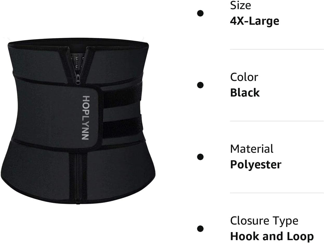 Neoprene Sweat Waist Trainer Corset Trimmer Shaper Belt for Women