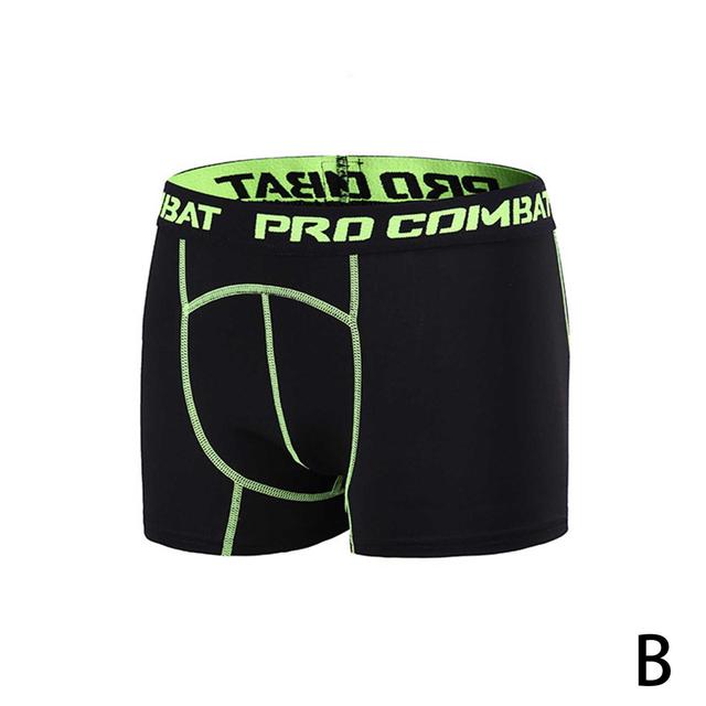 Men's Fitness Elastic Boxers