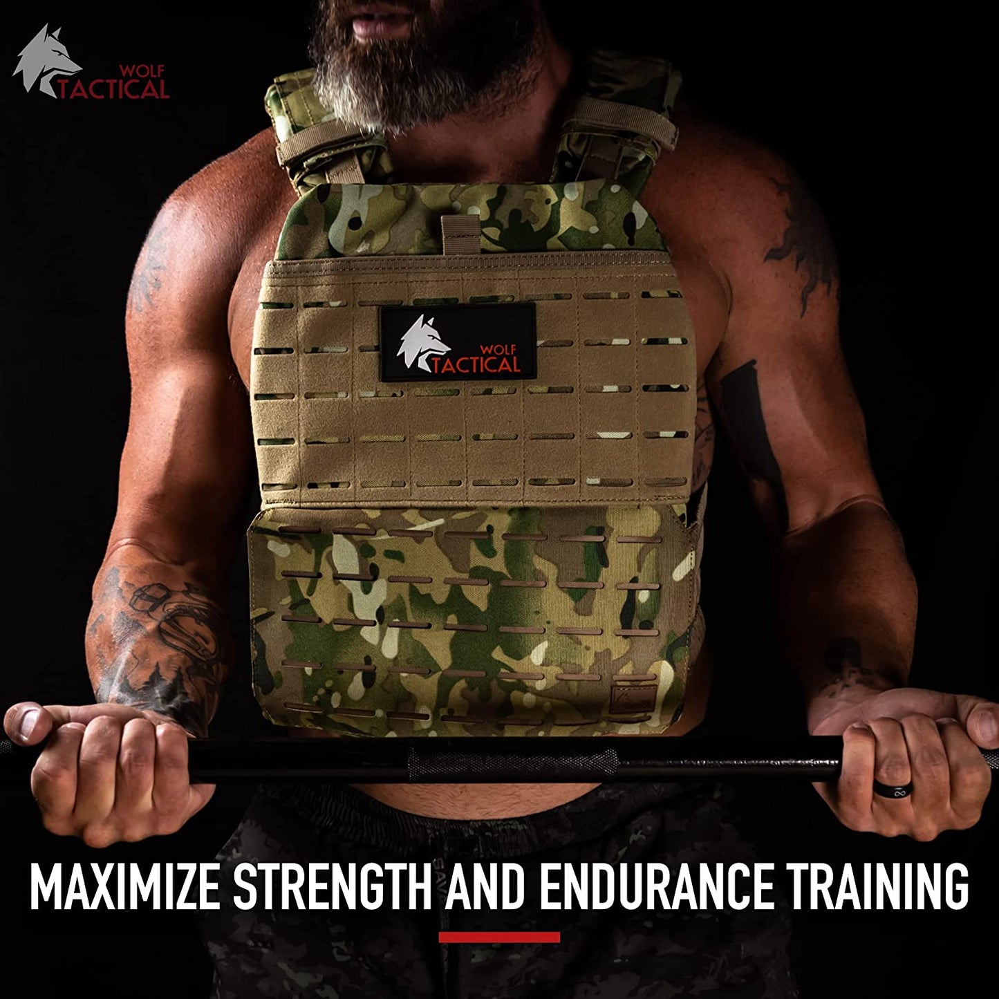 Adjustable Weighted Vest – Wods, Strength and Endurance Training, Fitness Workouts, Running