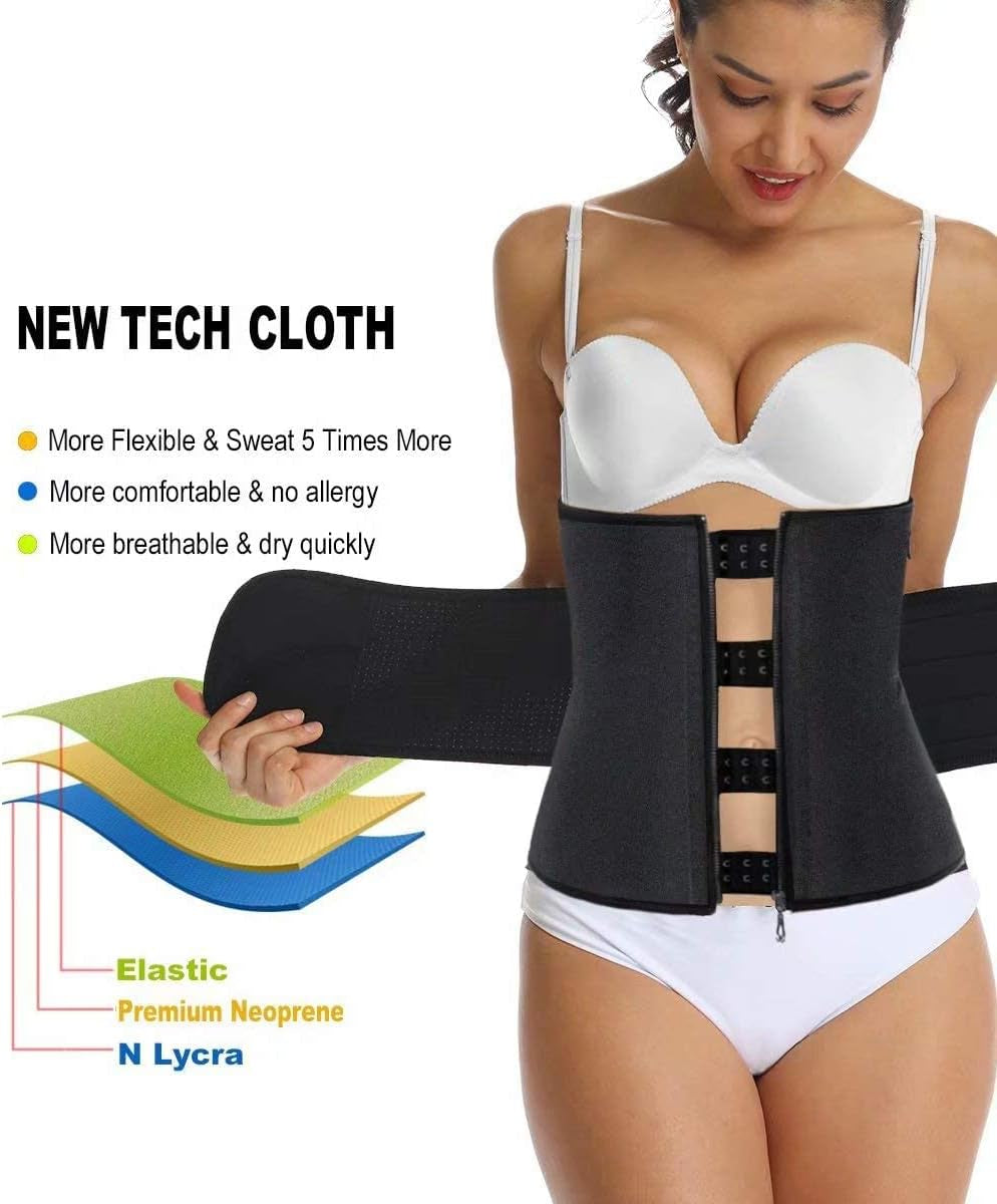 Neoprene Sweat Waist Trainer Corset Trimmer Shaper Belt for Women