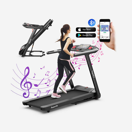 4.75HP Folding Treadmill