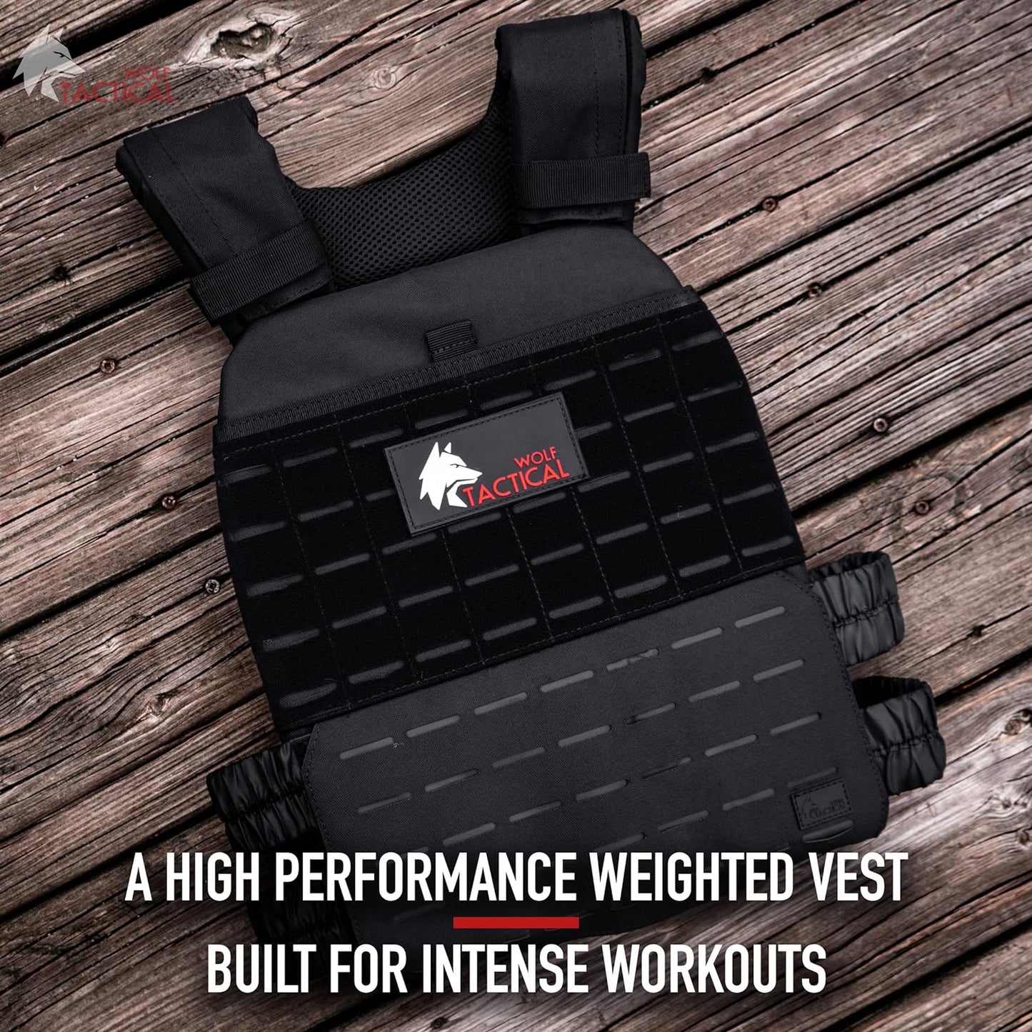 Adjustable Weighted Vest – Wods, Strength and Endurance Training, Fitness Workouts, Running