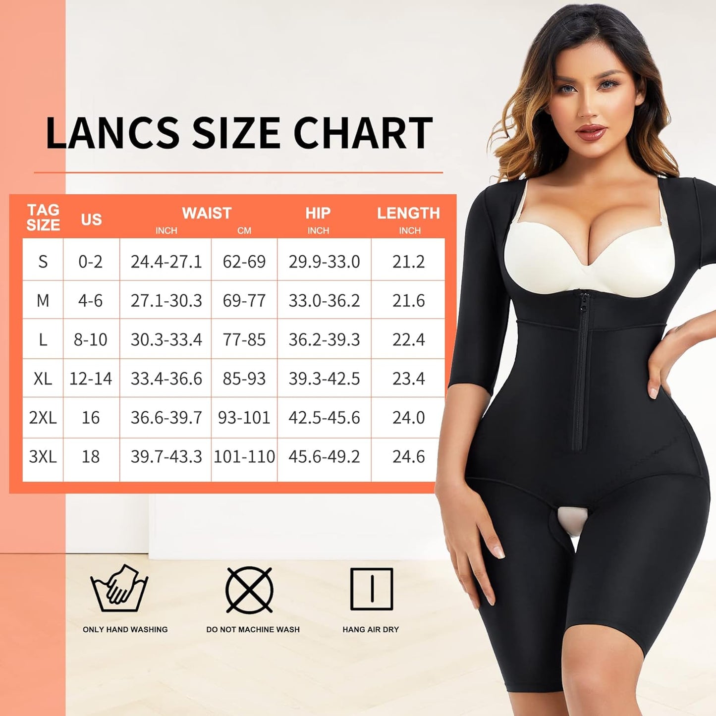 Shapewear for Women Tummy Control Fajas Colombianas Body Shaper Waist Trainer Post Surgery Compression Garment