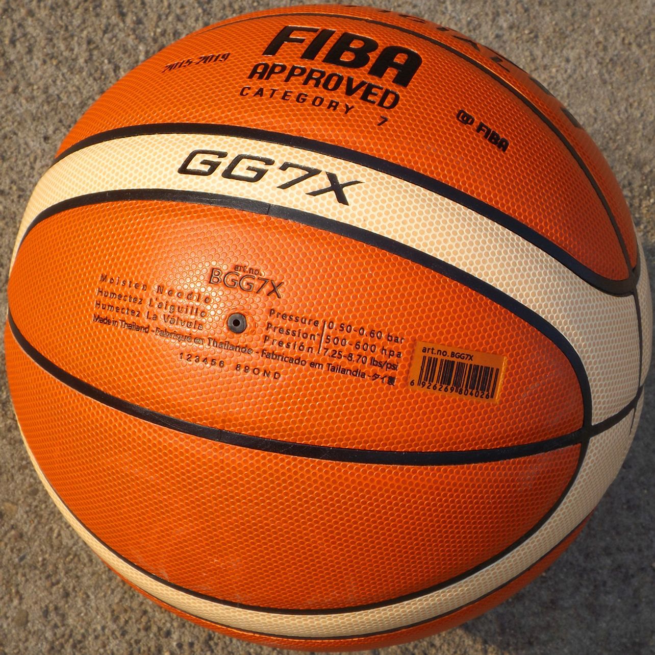 Molten Official FIBA Basketball (Size 7)